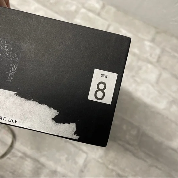 NWOT  Marc Jacobs black patent leather wedges 8 - Picture 9 of 10